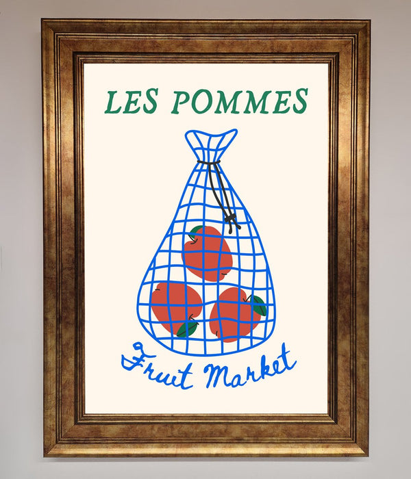 Les Pommes Framed Print - Hi Society