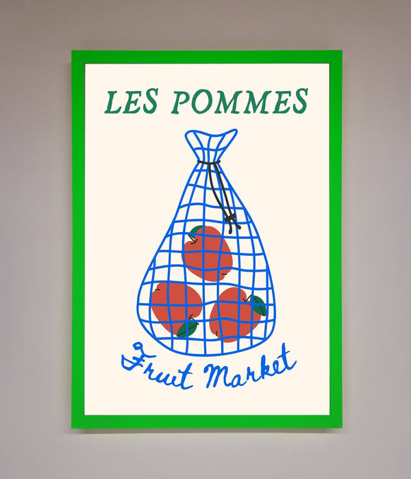 Les Pommes Framed Print - Hi Society