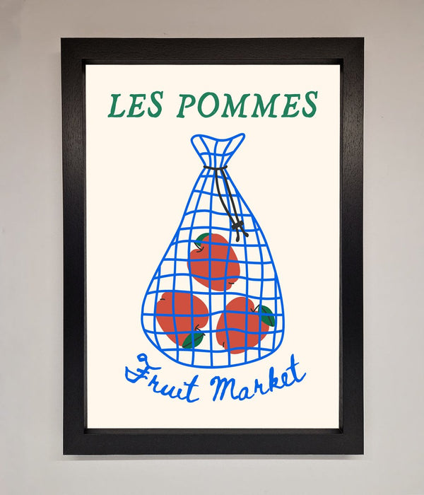 Les Pommes Framed Print - Hi Society