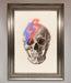 Lightning Skull Framed Print - Hi Society