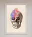 Lightning Skull Framed Print - Hi Society