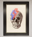 Lightning Skull Framed Print - Hi Society