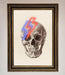 Lightning Skull Framed Print - Hi Society