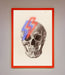 Lightning Skull Framed Print - Hi Society