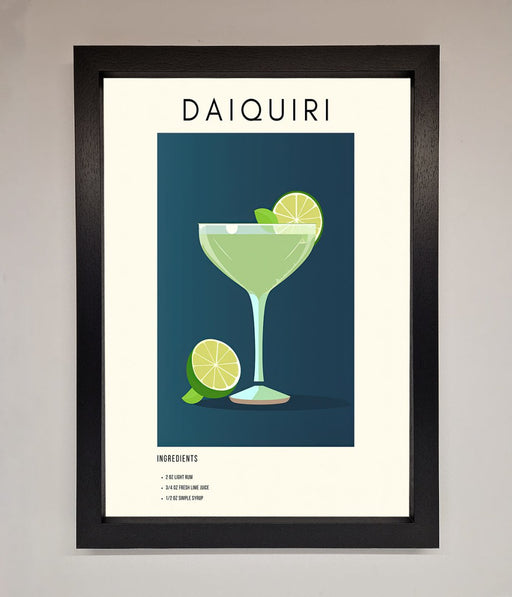 Lime Daiquiri Framed Poster - Hi Society