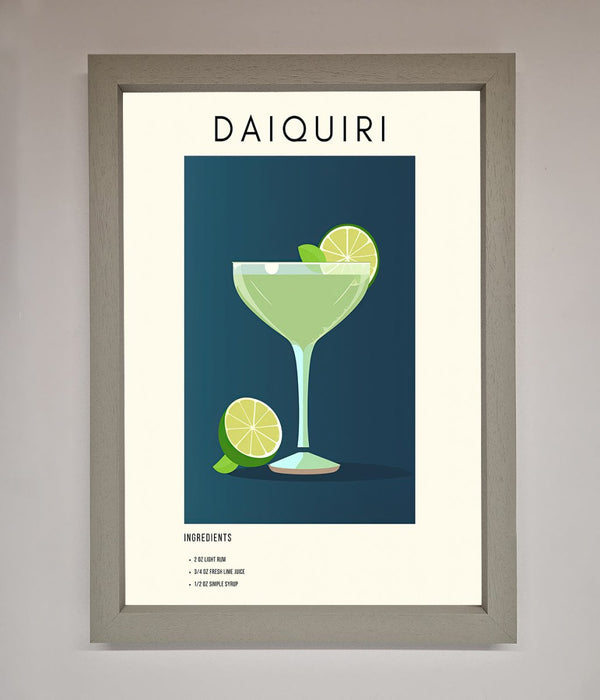 Lime Daiquiri Framed Poster - Hi Society