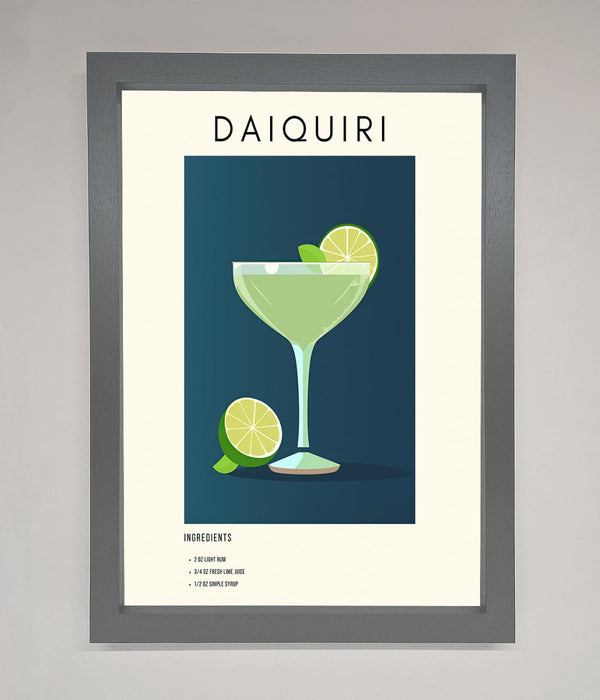 Lime Daiquiri Framed Poster - Hi Society