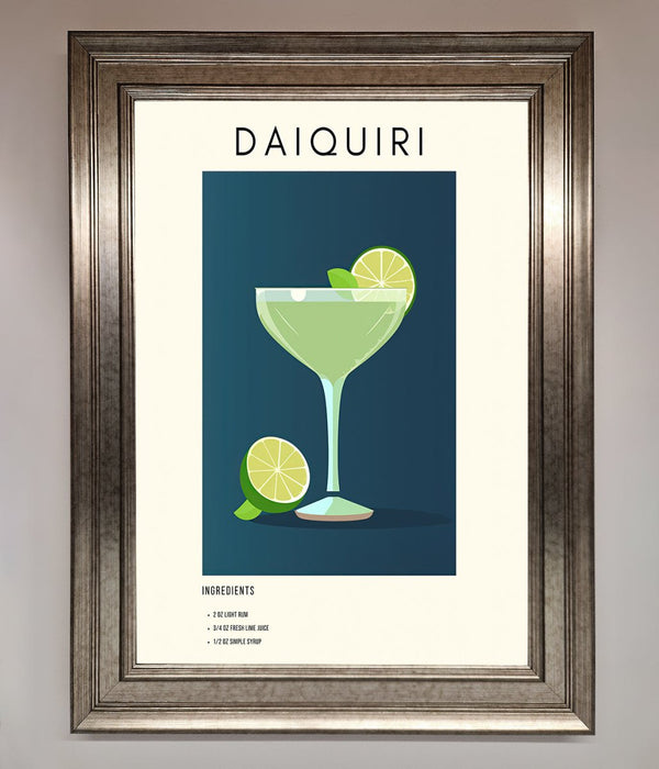 Lime Daiquiri Framed Poster - Hi Society