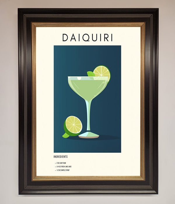 Lime Daiquiri Framed Poster - Hi Society
