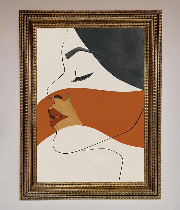 Line Drawing Flow Framed Wall Art - Hi Society