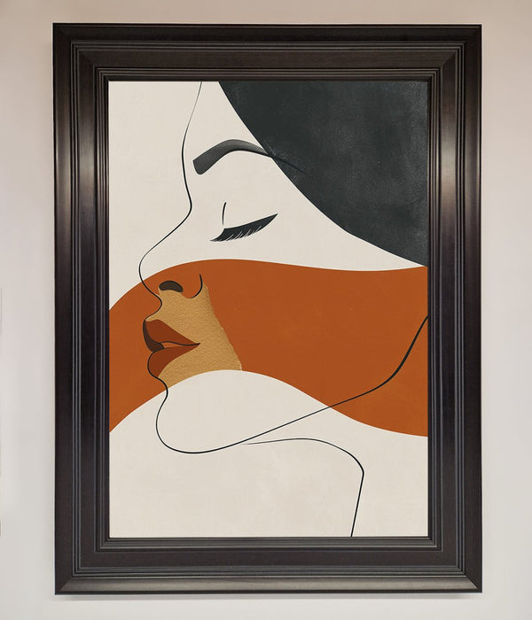Line Drawing Flow Framed Wall Art - Hi Society