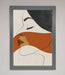Line Drawing Flow Framed Wall Art - Hi Society