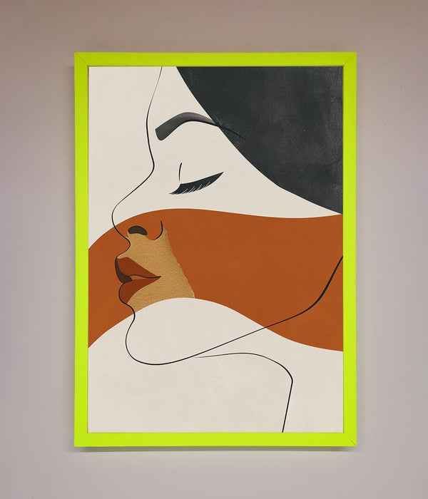Line Drawing Flow Framed Wall Art - Hi Society