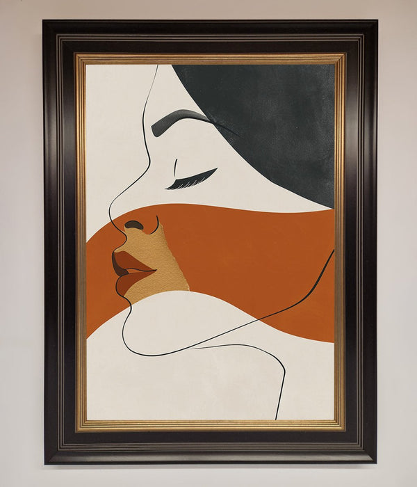 Line Drawing Flow Framed Wall Art - Hi Society