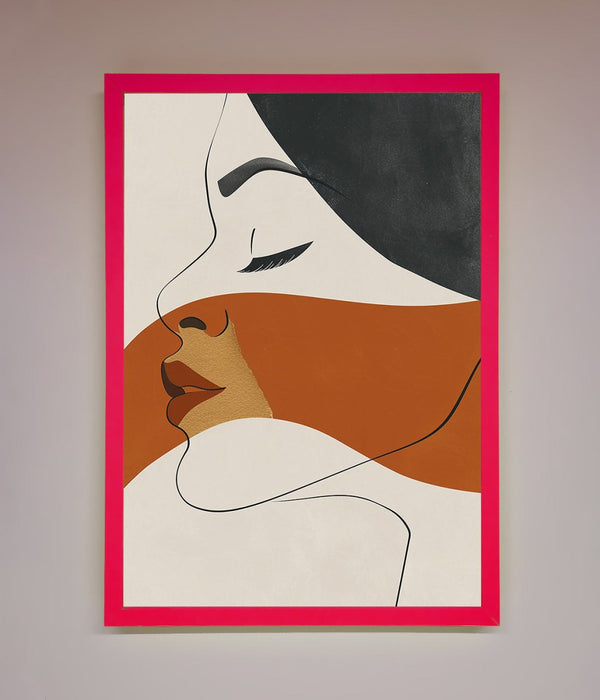 Line Drawing Flow Framed Wall Art - Hi Society