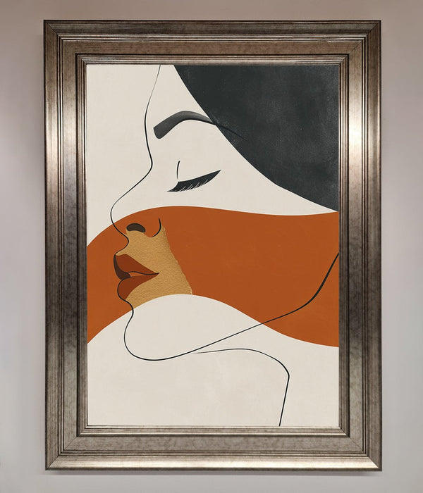 Line Drawing Flow Framed Wall Art - Hi Society