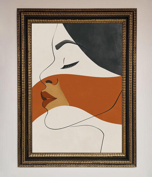 Line Drawing Flow Framed Wall Art - Hi Society