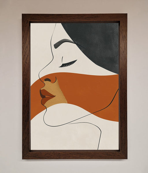 Line Drawing Flow Framed Wall Art - Hi Society