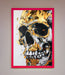 Liquid Gold Skull Framed Print - Hi Society