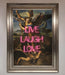 Live Laugh Love Quote Framed Poster - Hi Society