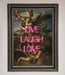 Live Laugh Love Quote Framed Poster - Hi Society
