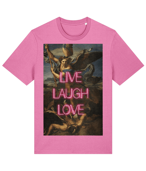 Live Laugh Love Quote Tee - Hi Society
