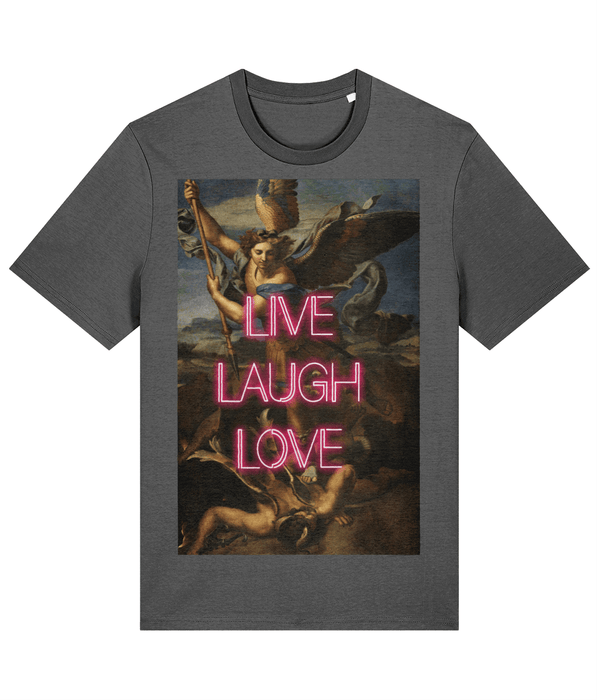 Live Laugh Love Quote Tee - Hi Society