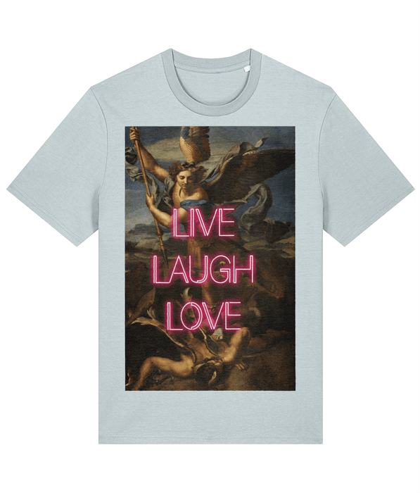 Live Laugh Love Quote Tee - Hi Society
