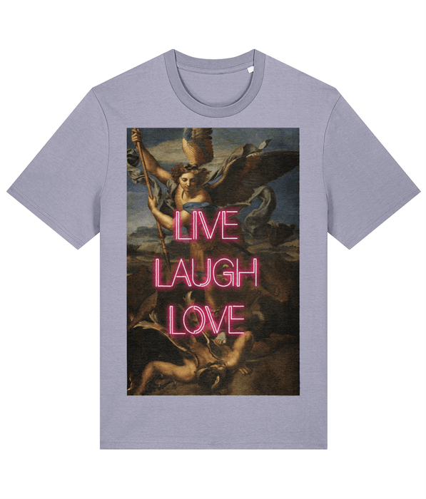 Live Laugh Love Quote Tee - Hi Society