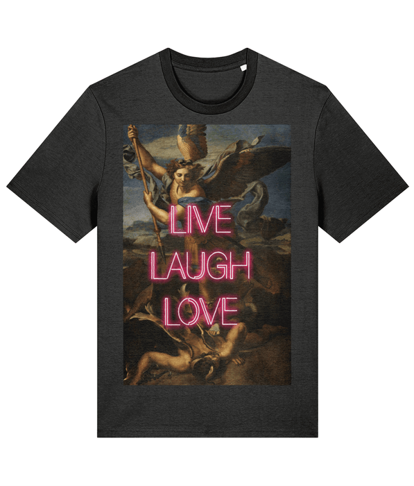 Live Laugh Love Quote Tee - Hi Society
