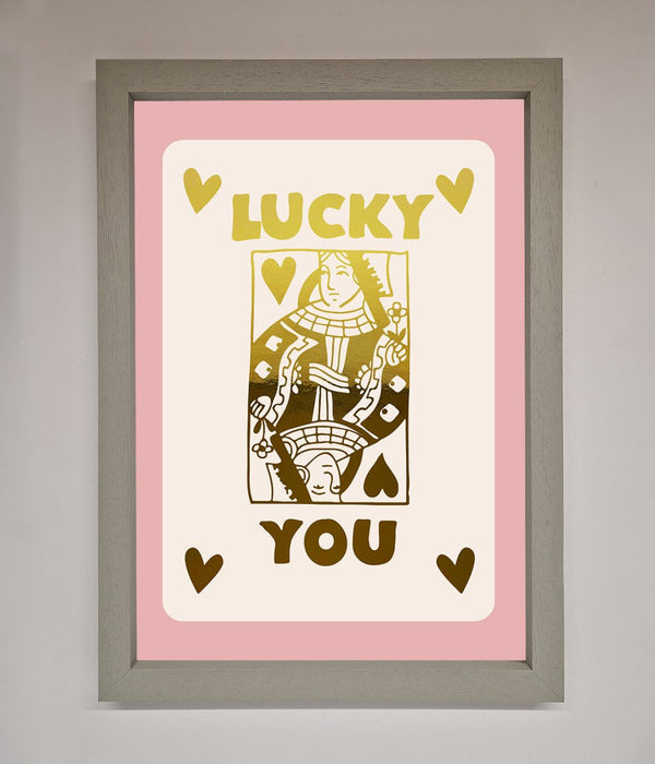 Lucky You Foil Print - Hi Society