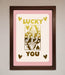 Lucky You Foil Print - Hi Society
