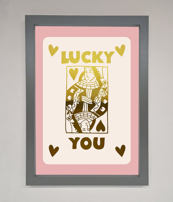 Lucky You Foil Print - Hi Society