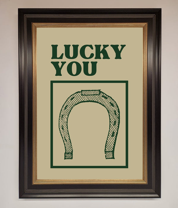 Lucky You Framed Wall Art - Hi Society