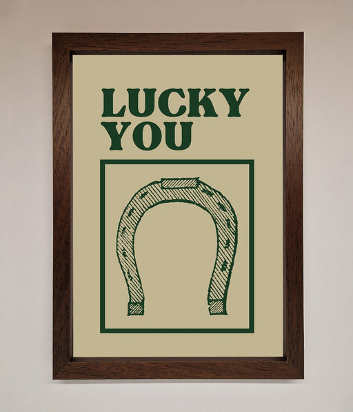 Lucky You Framed Wall Art - Hi Society