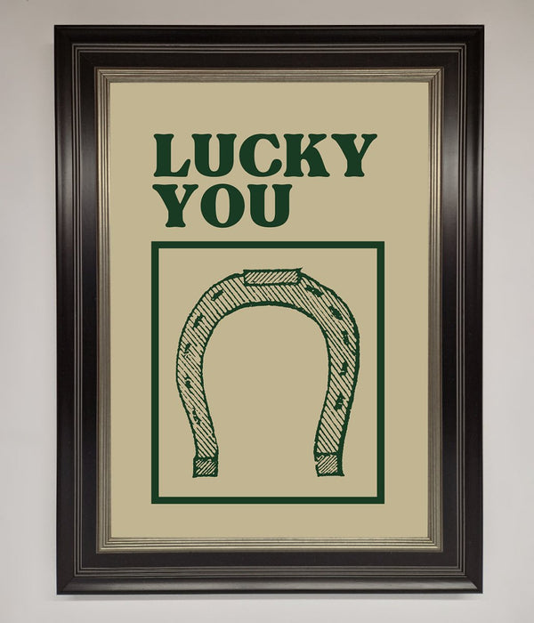 Lucky You Framed Wall Art - Hi Society