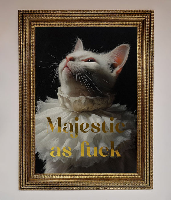 Majestic As Foil Print - Hi Society