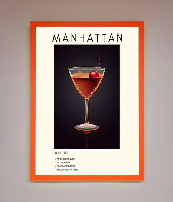 Manhattan A1 Framed Print - Hi Society