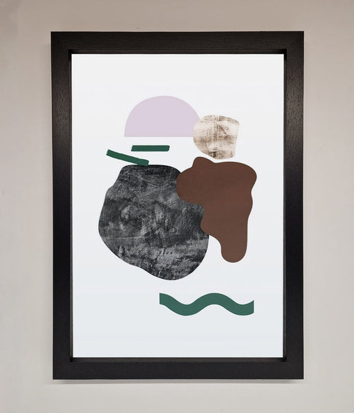 Modern Splodge Framed Print - Hi Society