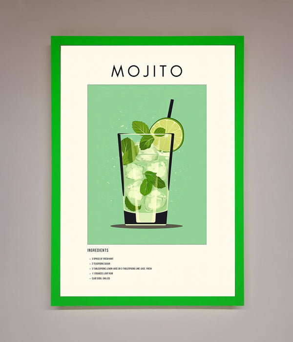 Mojito Framed Poster - Hi Society