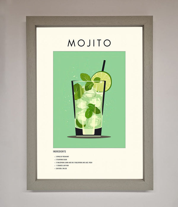 Mojito Framed Poster - Hi Society