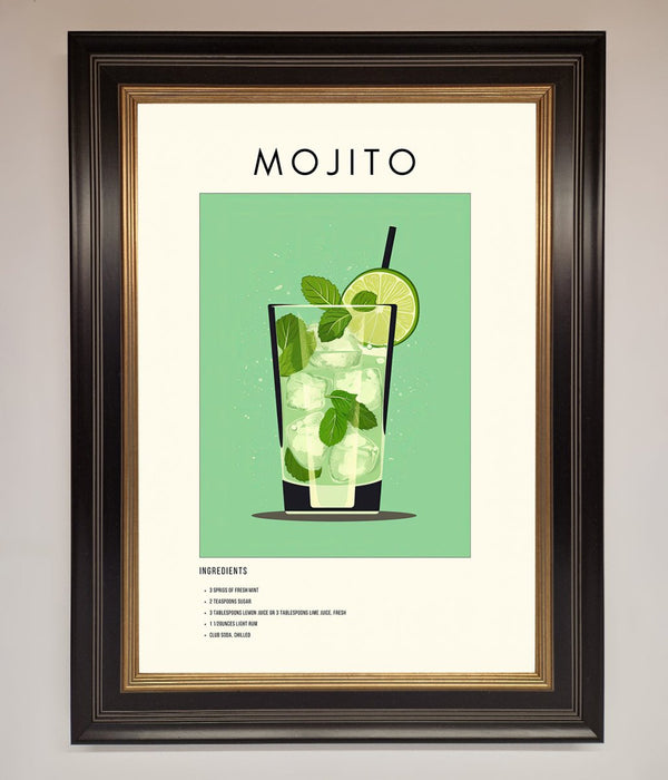 Mojito Framed Poster - Hi Society