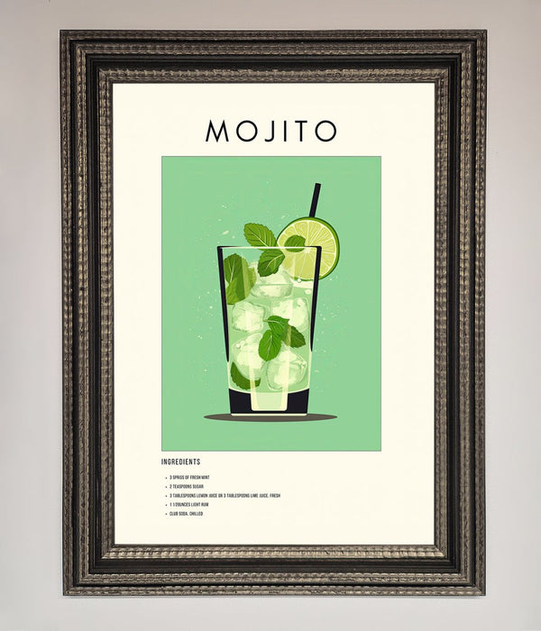 Mojito Framed Poster - Hi Society