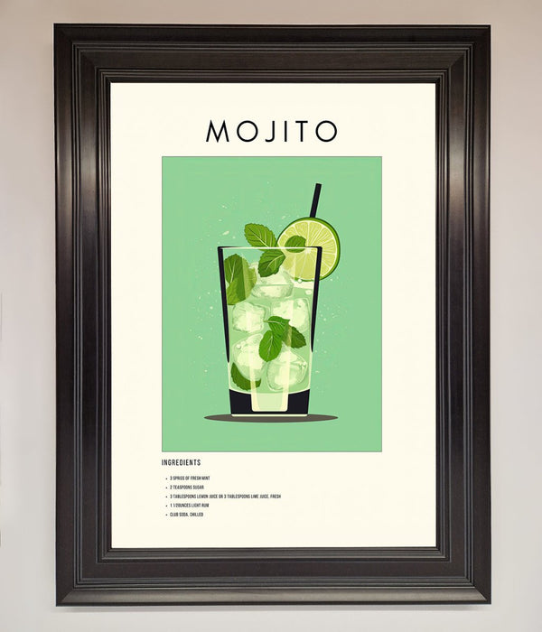 Mojito Framed Poster - Hi Society