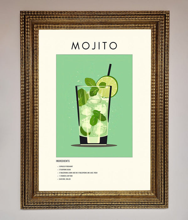 Mojito Framed Poster - Hi Society