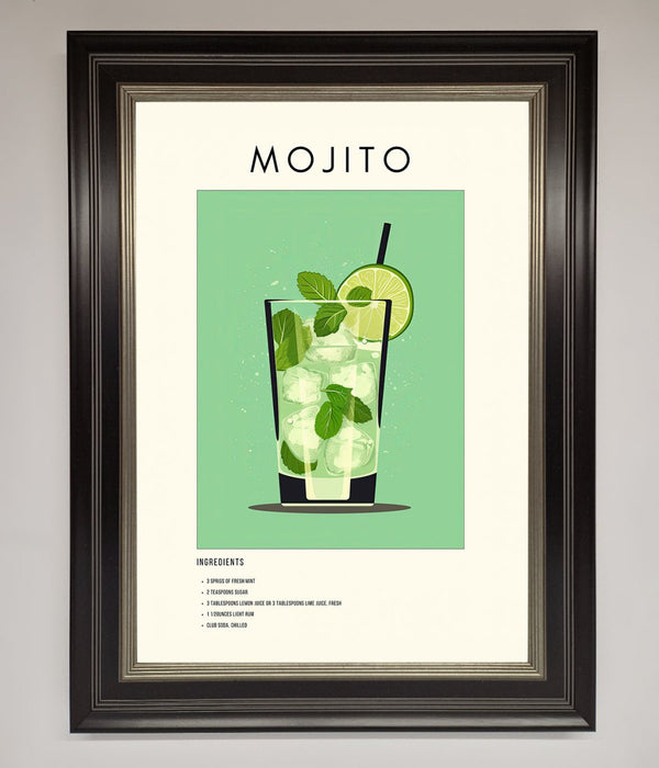 Mojito Framed Poster - Hi Society