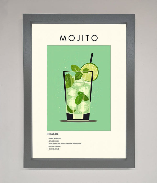 Mojito Framed Poster - Hi Society