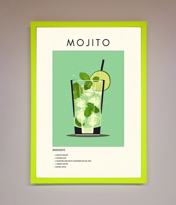 Mojito Framed Poster - Hi Society