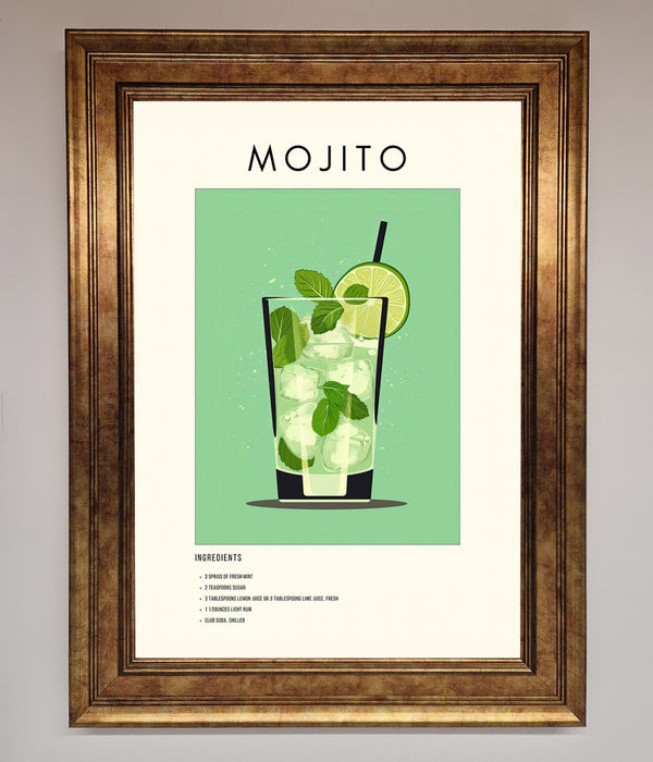 Mojito Framed Poster - Hi Society