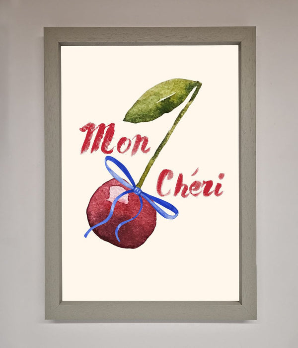 Mon Cheri Cherry Framed Wall Art - Hi Society